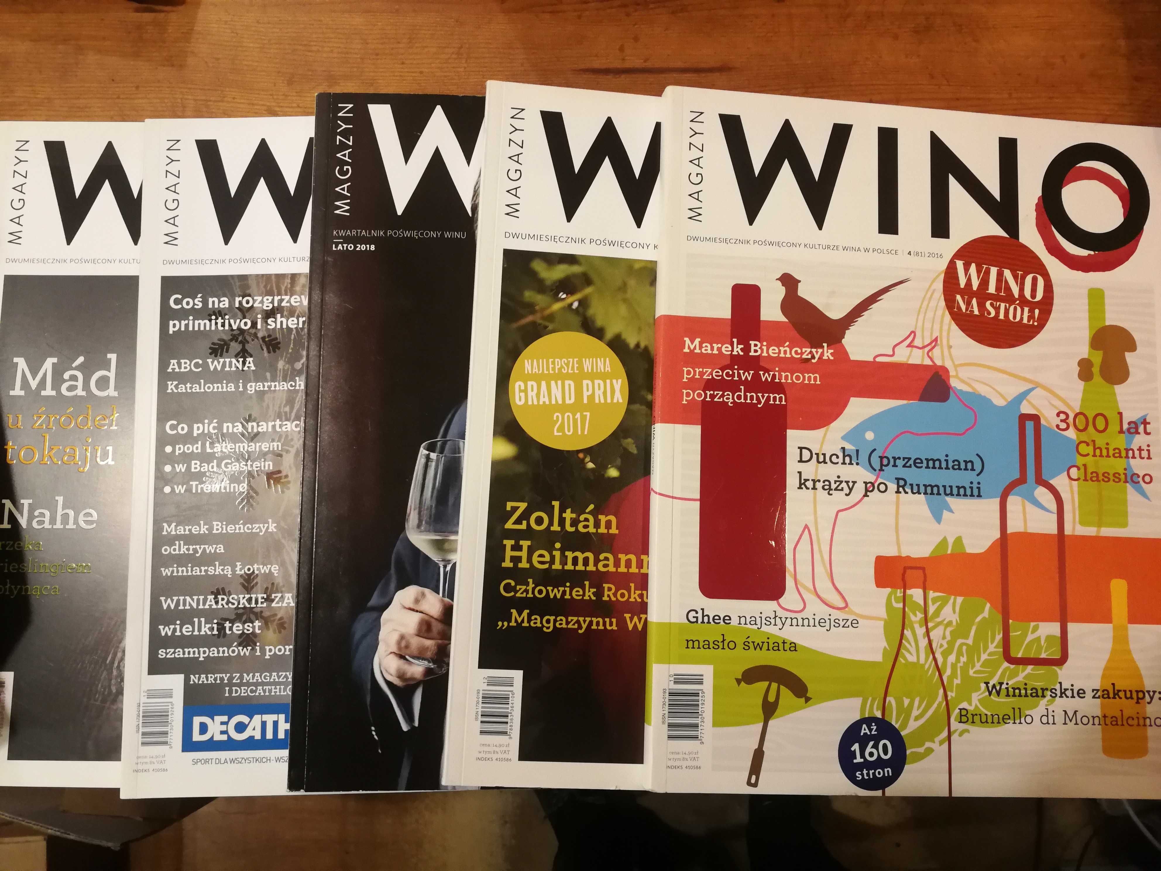 Magazyn Wino - archiwalne numery
