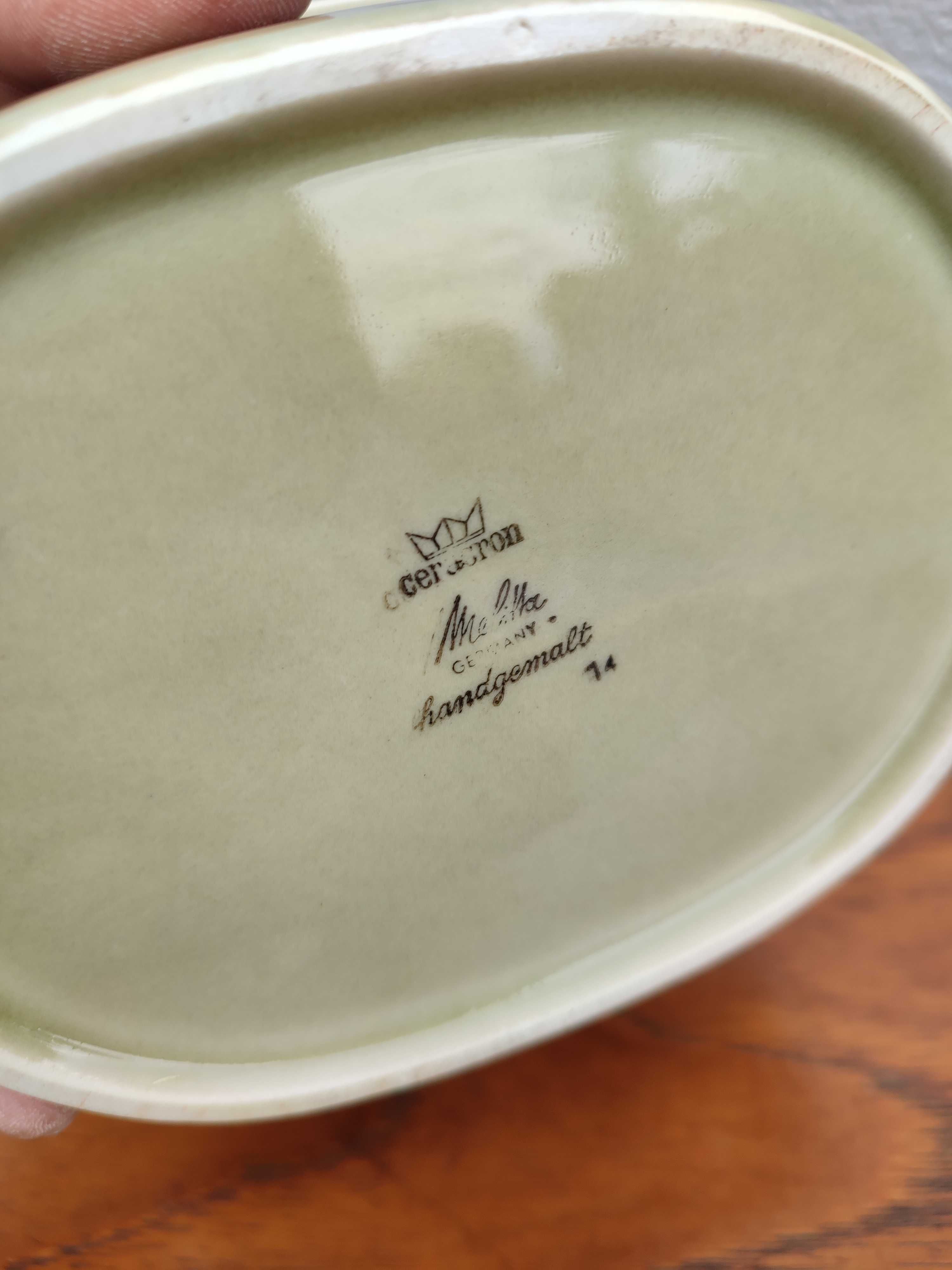 Porcelanowa Maselnica  Melitta - Ceracron - vintage - design - R
