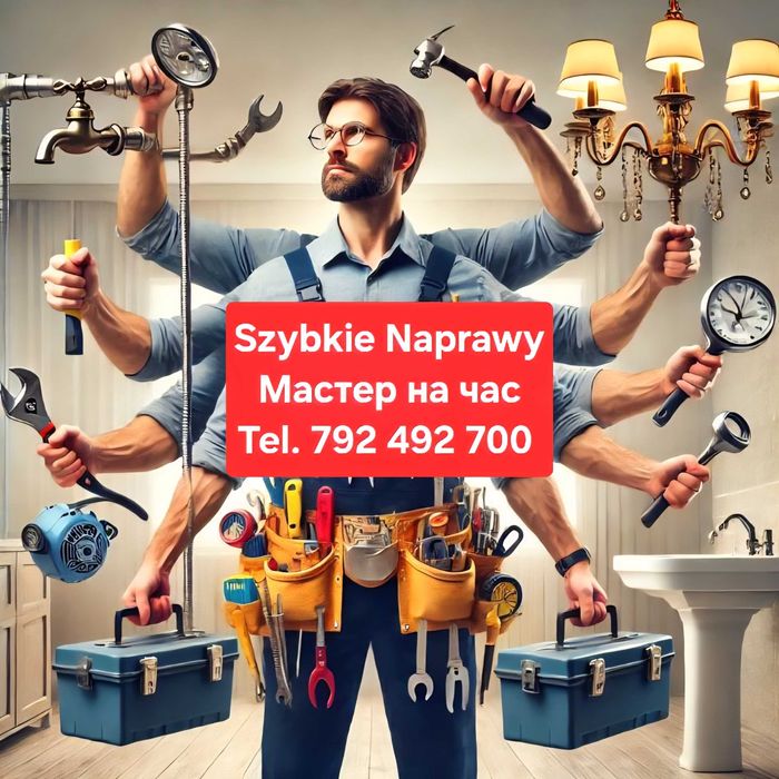 Złota Rączka Warszawa - naprawimy wszystko meble,elektryka, hydraulika