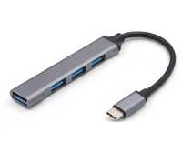 Hub USB-C para USB 3.0 c/ 4 Portas para Macbook Pro / Windows NOVO