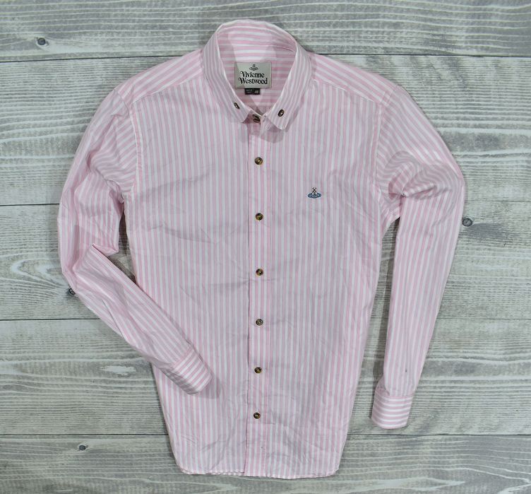 Vivienne Westwood Koszula Męska W Paski / 48