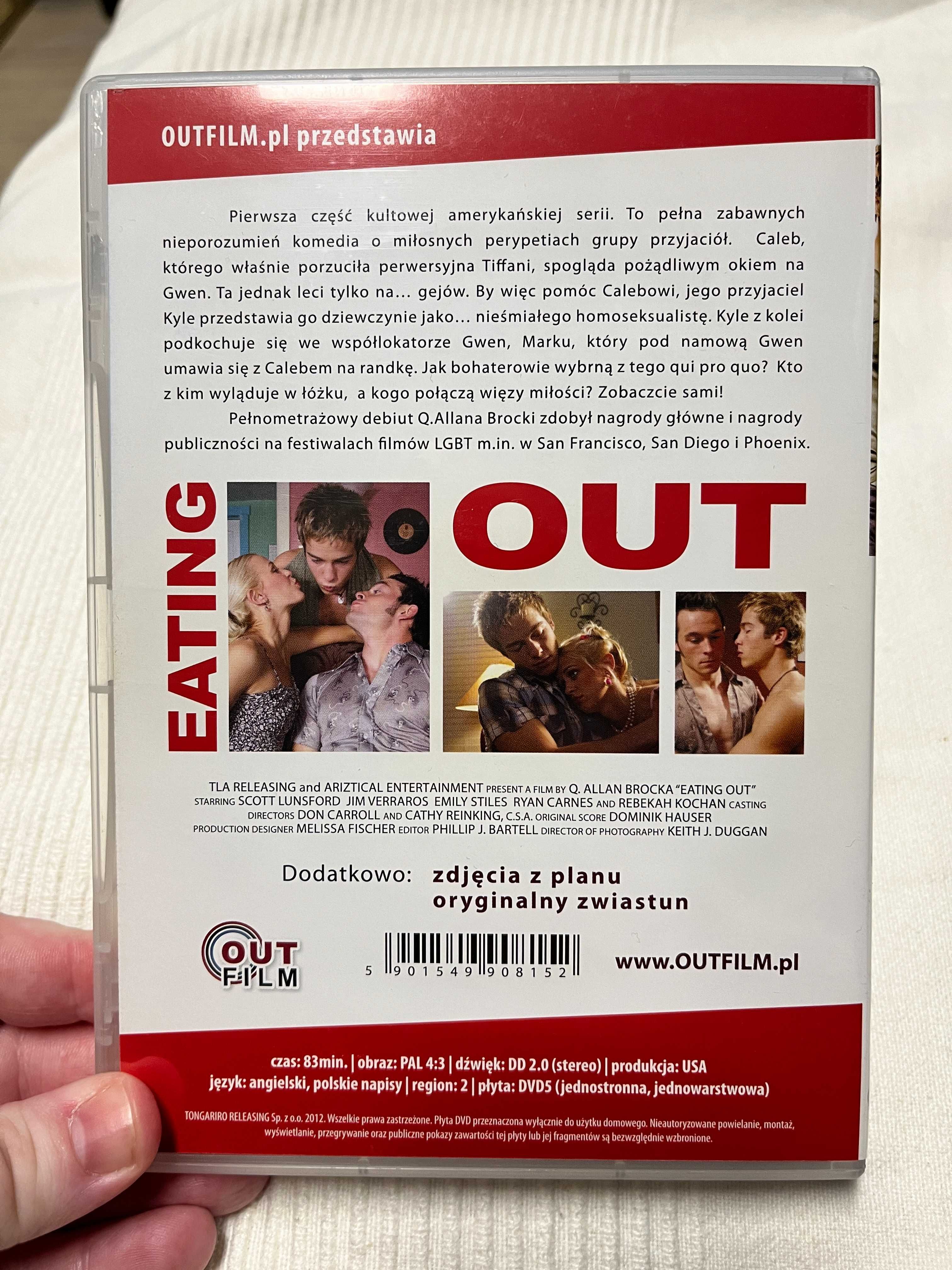 EATING OUT film 2004 płyta DVD kino lgbt outfilm