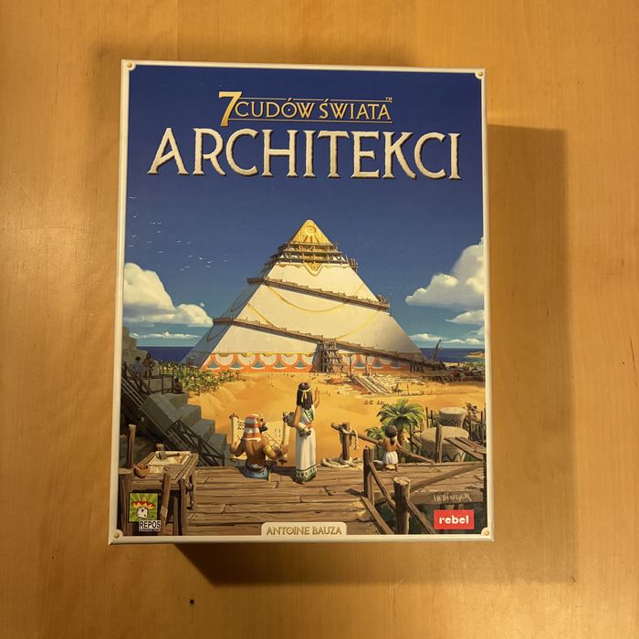 7 Cudów Świata: Architekci + dodatek Medale + promo (gra planszowa)