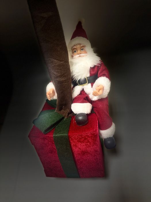 Choinka ozdobna składana Mikołaj Święta Prezent