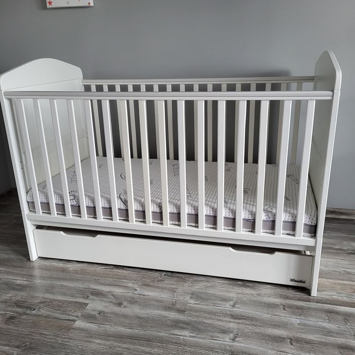 łóżeczko niemowlęce/dziecięce 2w1 Woodies Hampton Cot Będzie 140x70