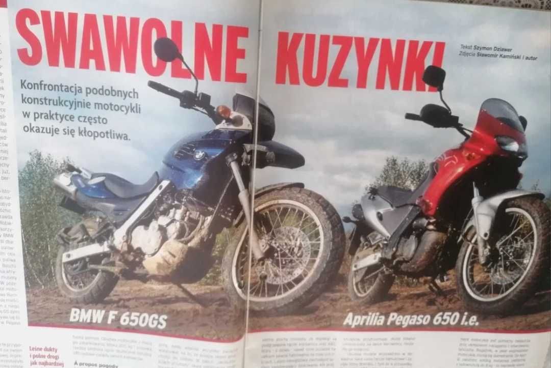 Gazeta Świat Motocykli 2003 12 JAWA TS 350 MZ BK Suzuki DR Z 400 E