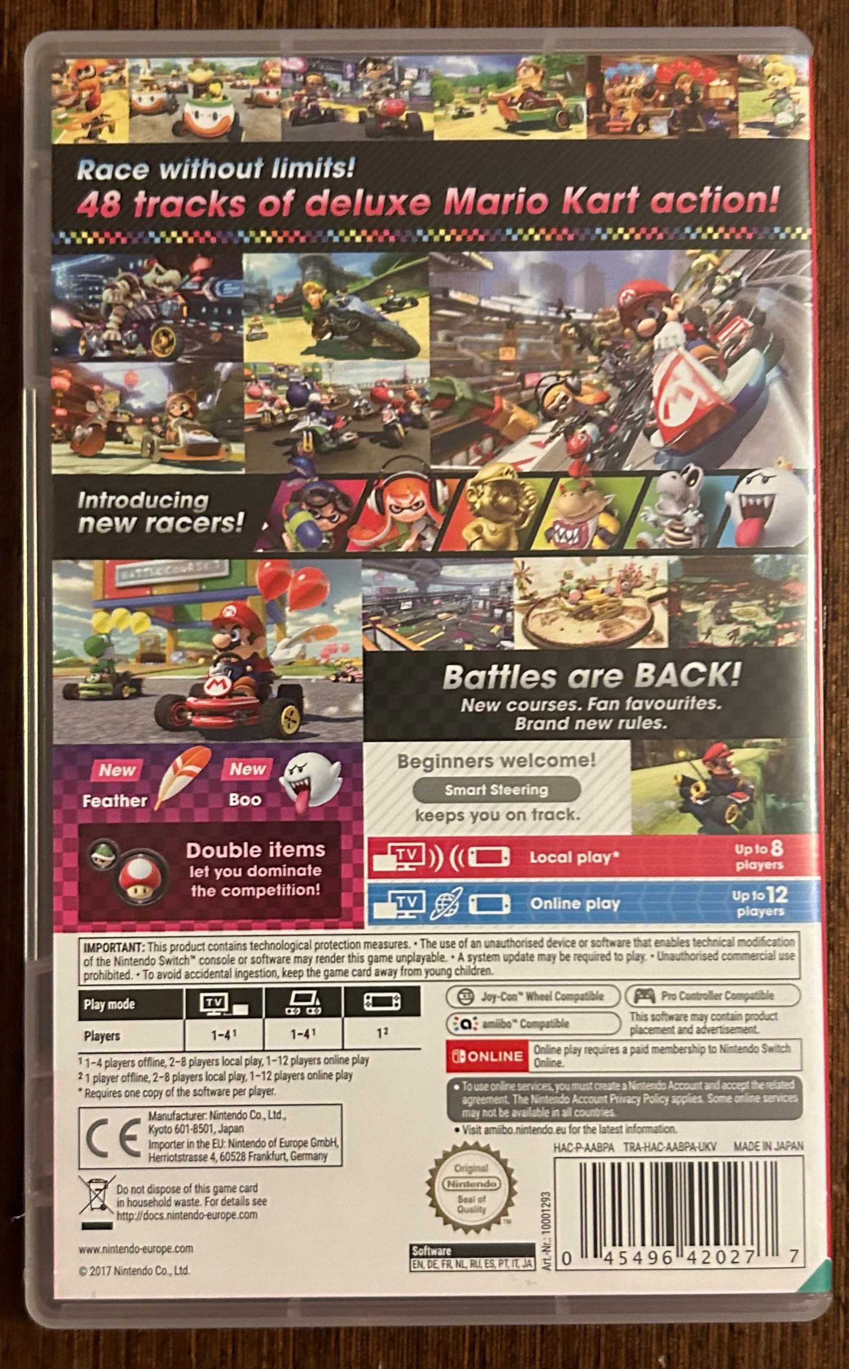 Jogo de Nintendo Switch - Mario Kart 8 Deluxe