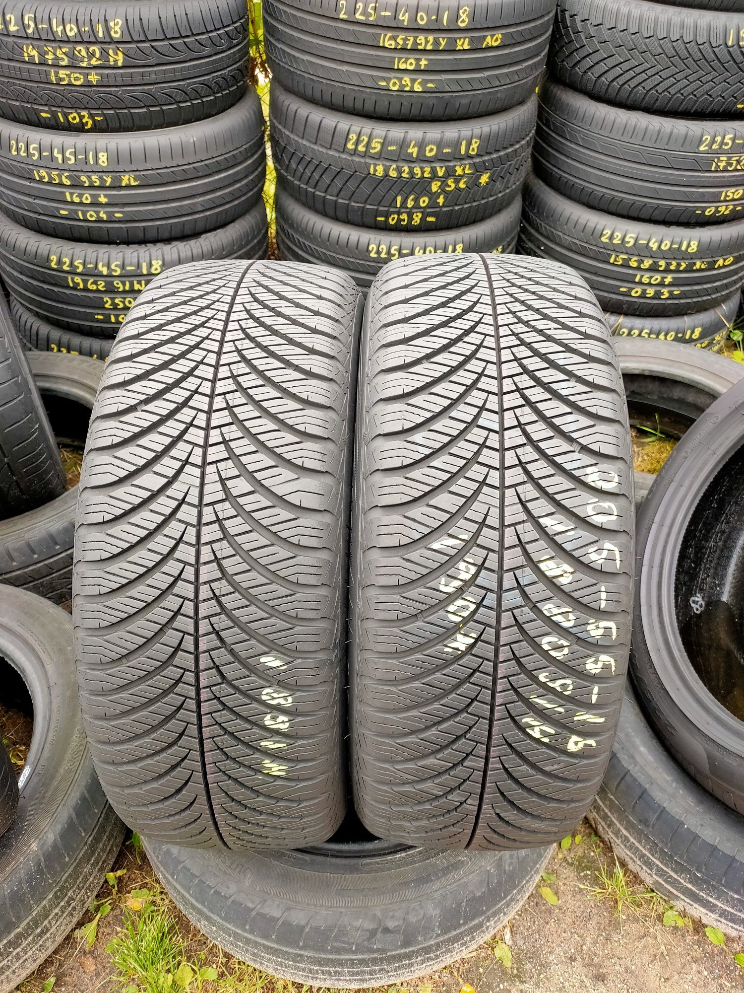 2x205/55R16 91H GoodYear Vector4Season 2018r 8mm GWARANCJA ADIGO