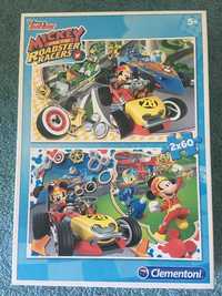 Puzzle Duplo Disney Júnior - Mickey and the Roadster Racers idade 5+