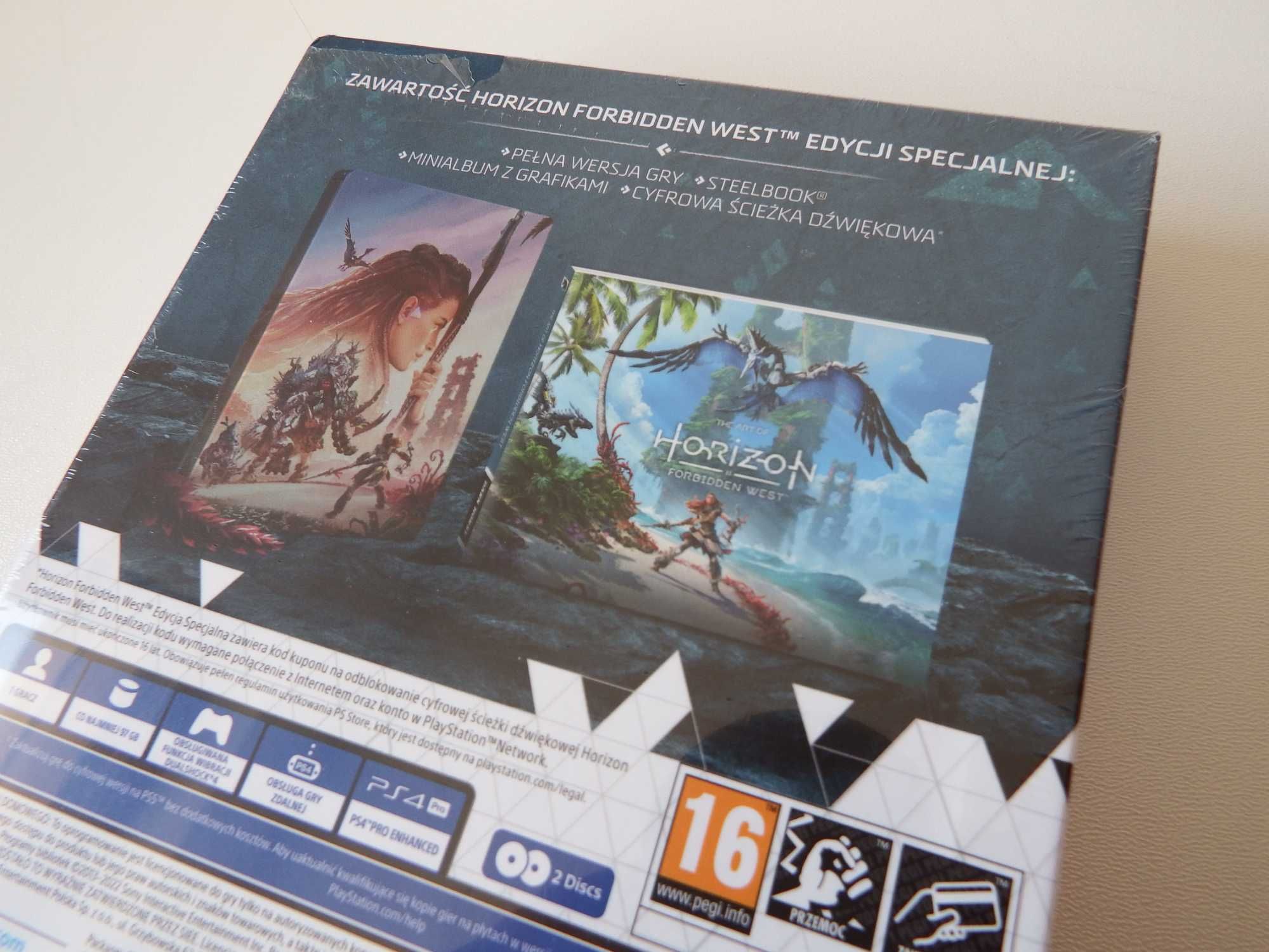 PS4/PS5 Horizon Forbidden West EDYCJA SPECJALNA nowa folia wersja PL