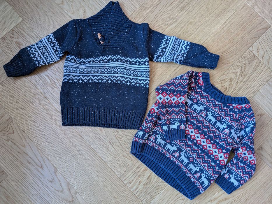 Sweter zimowy 80 (2 sztuki)