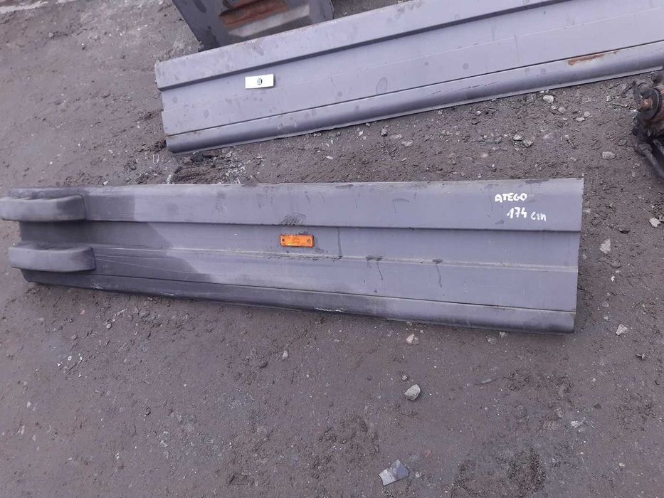 Mercedes Atego II 2 - osłona międzyosiowa boczna rowerowa 173cm