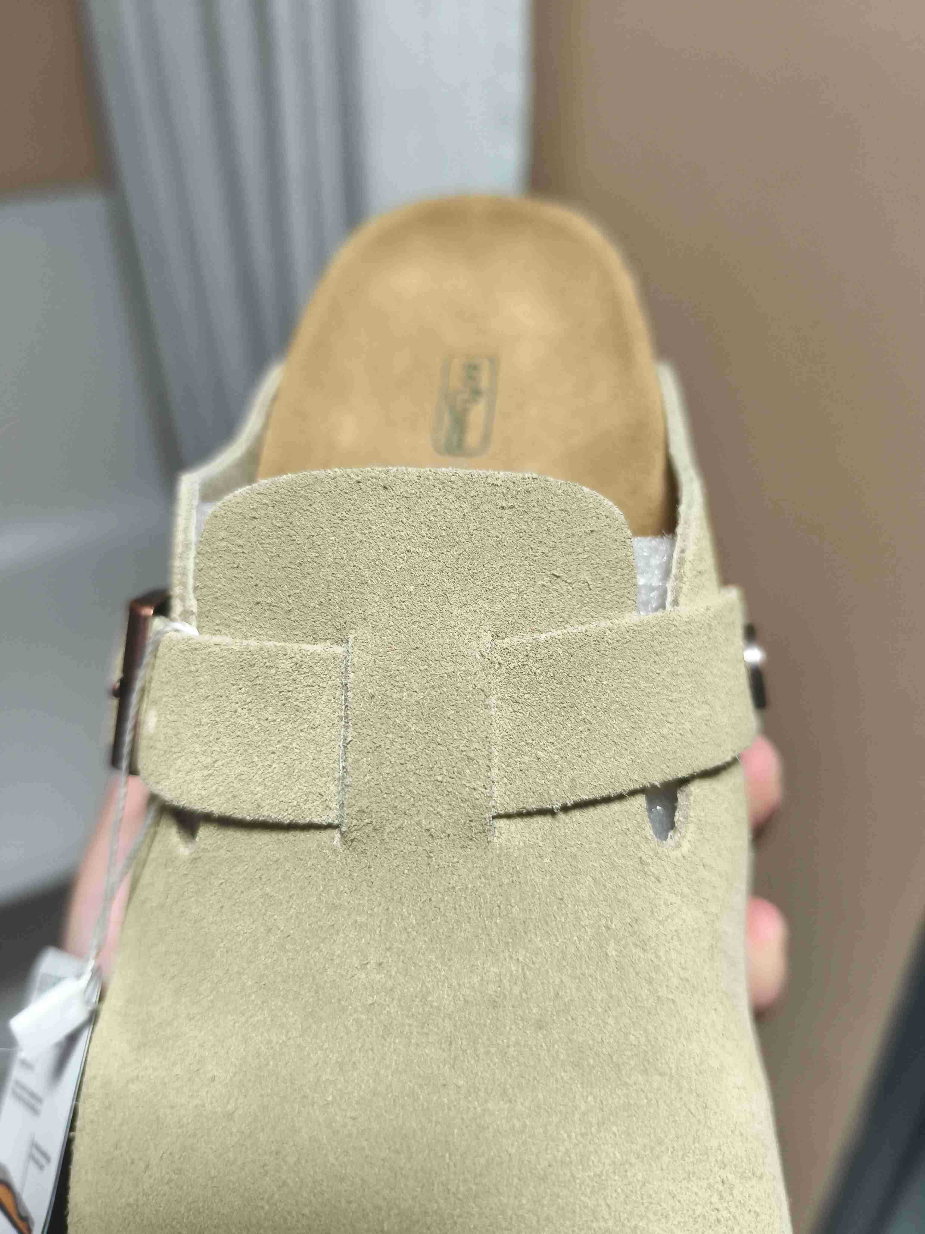 Birkenstock, damskie beżowe kapcie, rozmiar 43
