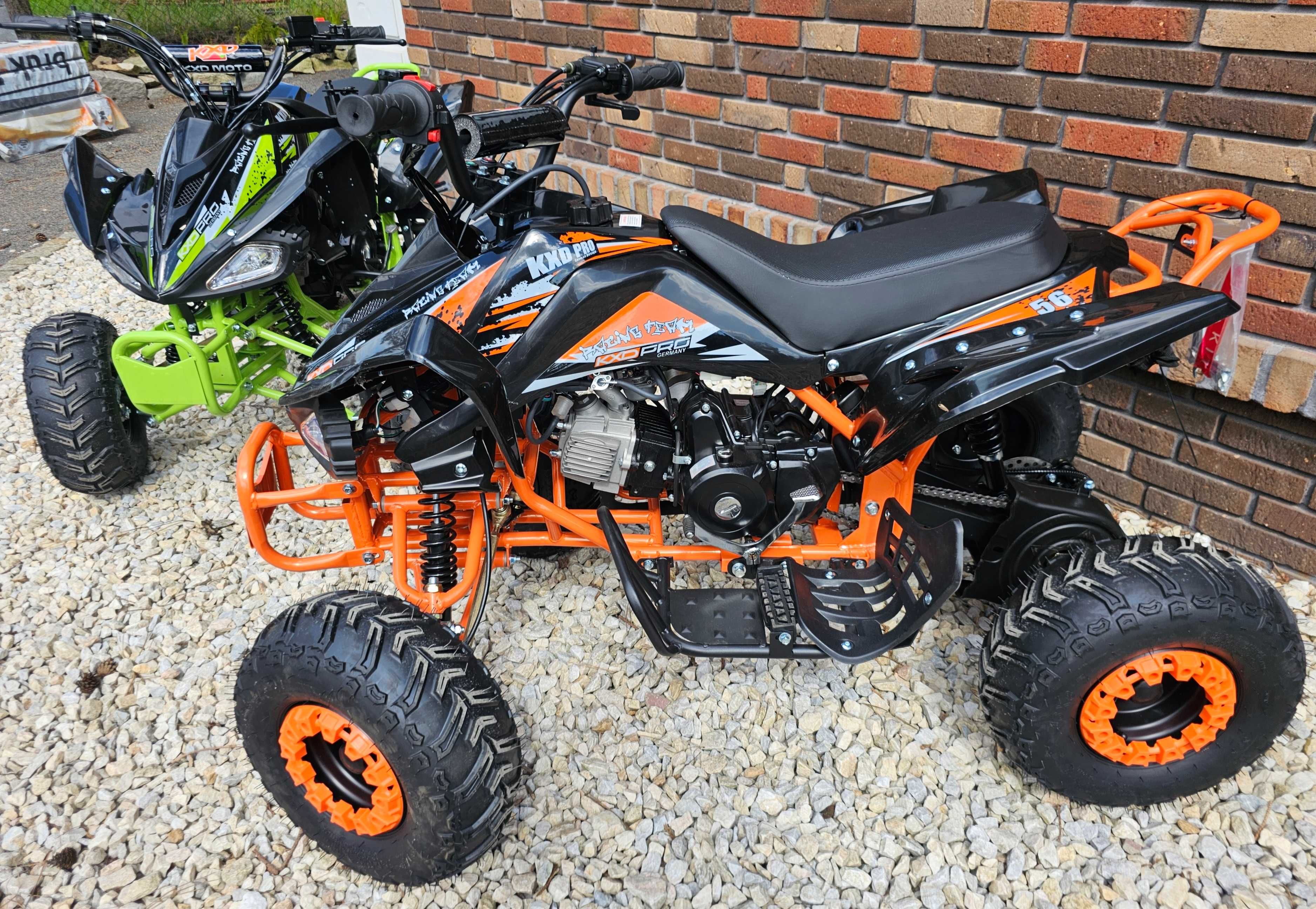 Quad atv 125cc kxd Automat nowy duży 7" RATY DOWÓZ kład 110 raptor xtr