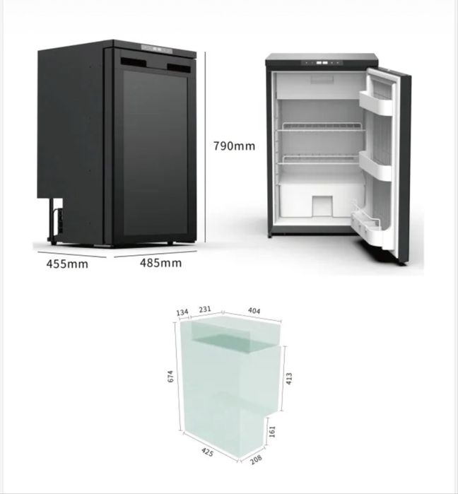 Frigorifico Alpicool CR85X 12/24V - Camper/Autocaravana