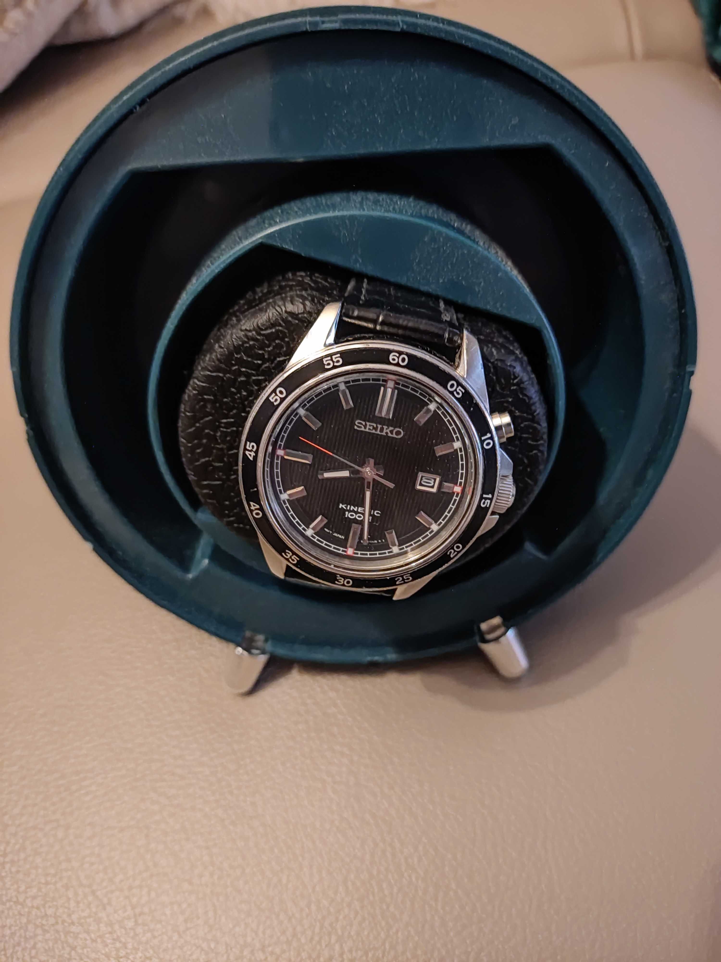 Zegarek męski SEIKO kinetic 5M82-0AK0