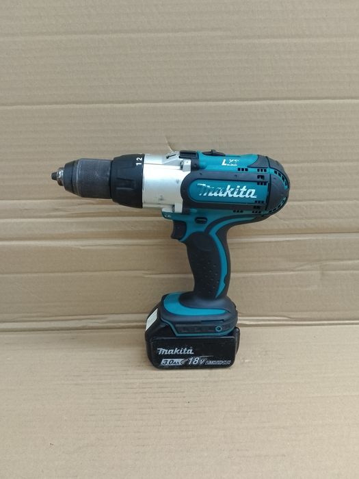 Makita DHP451 Wiertarko Wkrętarka Udarowa 3Biegi 18V 3.0Ah 2019r