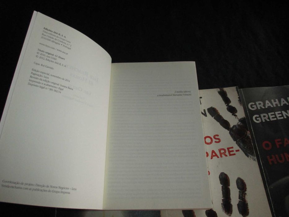 Livros Colecção Calafrio Policial