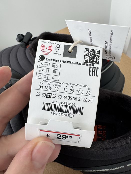 Кросівки черевики Zara