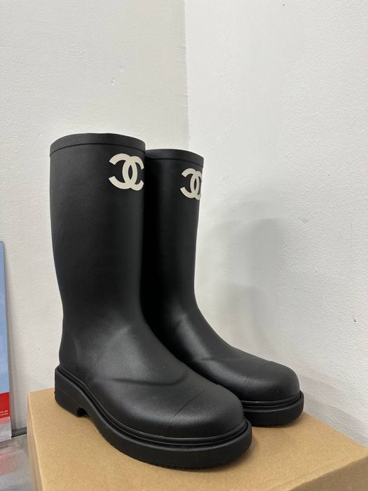 Резинові гумові чоботи Chanel 36, 39, 40