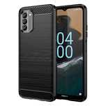 Carbon Case etui Nokia G400 elastyczny silikonowy karbonowy pokrowiec