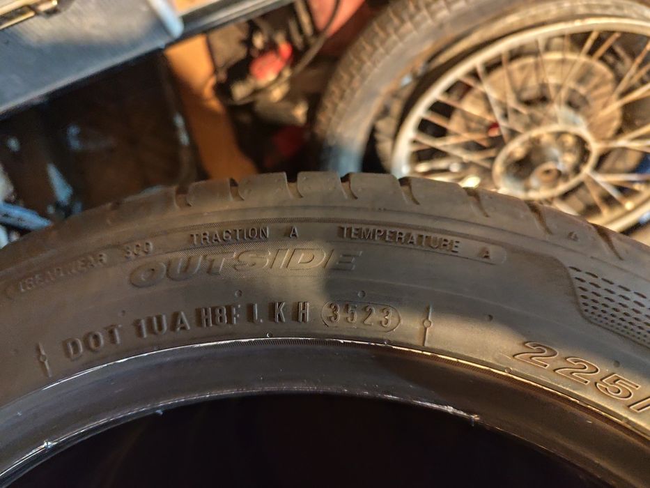 225/45R17 opony letnie komplet