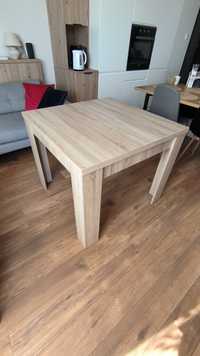Stół rozkładany 90x90/180 jasne drewno