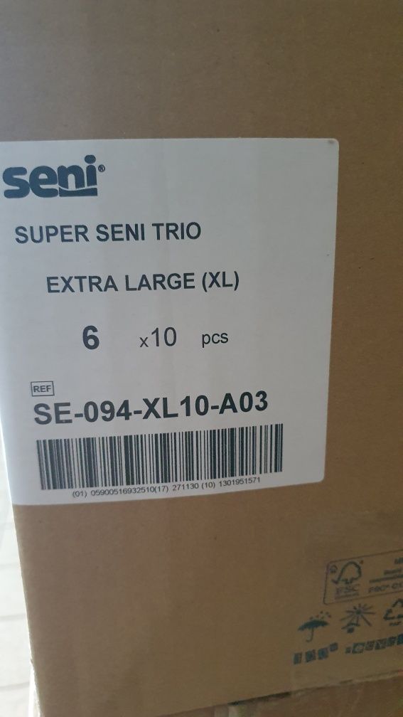 Памперсы Super Seni Trio extra large 4 130-170см.
