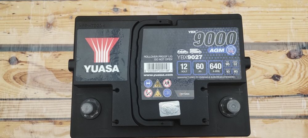 Акумулятор yuasa agm