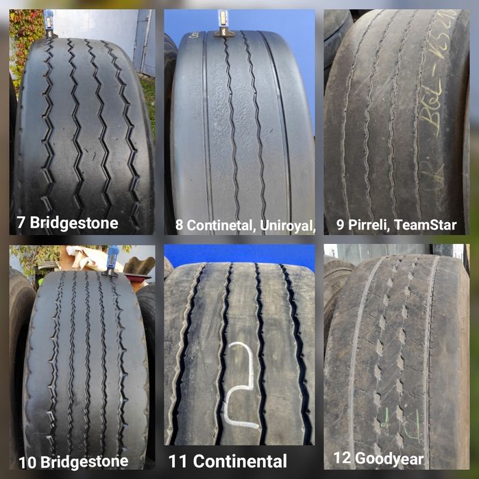 Вантажні бу шини R22.5 385 65 55 22.5 Є ІНШІ РОЗМІРИ 500шт+