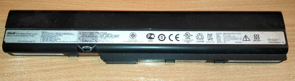 Аккумулятор/батарея на Asus a52j