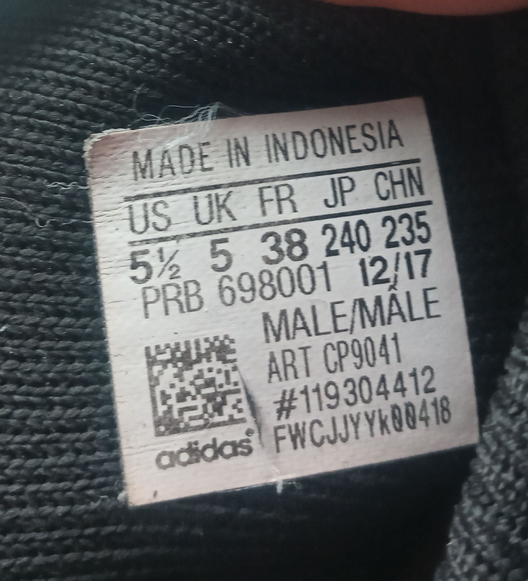 Сороконожки Adidas PREDATOR 38 размер, Indonesia.
