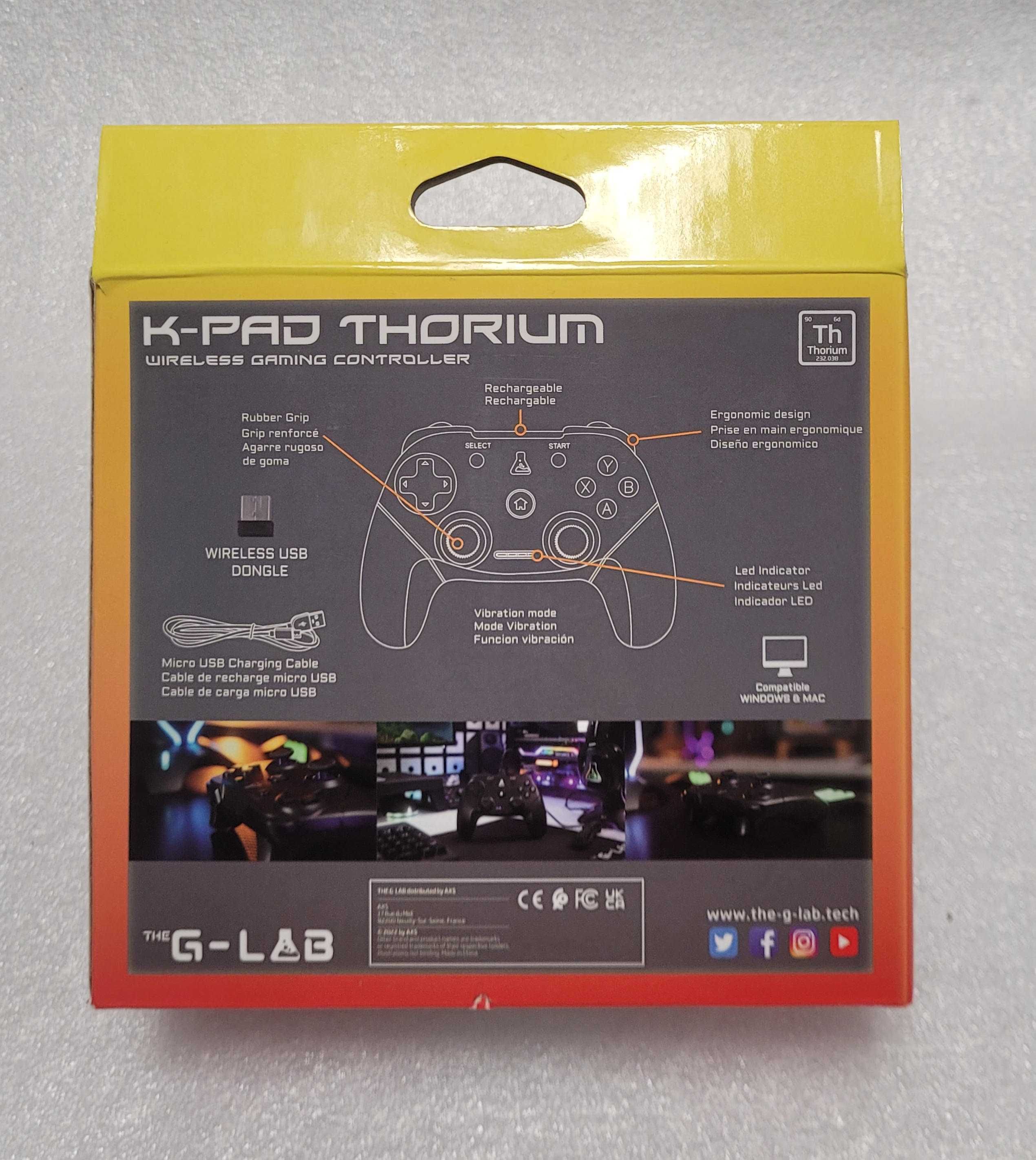 Pad K-Pad Thorium do PlayStation 3 Ps3 PC Bezprzewodowy Komplet