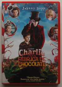 Filme em DVD Charlie e a Fábrica do Chocolate