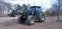 New Holland 8670 + Tur Quicke