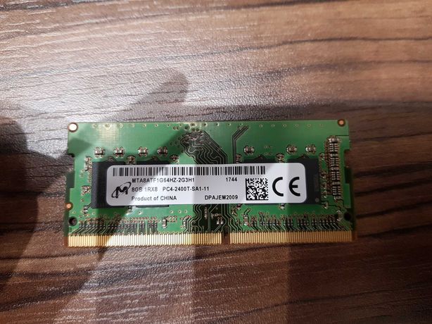 8GB DDR4 Pamięć RAM do laptopa w jednej kości MTA8ATF1G64HZ-2G3H1