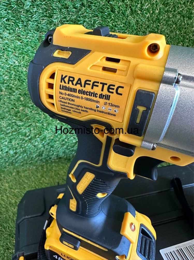 Набір акб інструменту 2в1 Krafftec Germany Гайковерт і Шуруповерт 48В