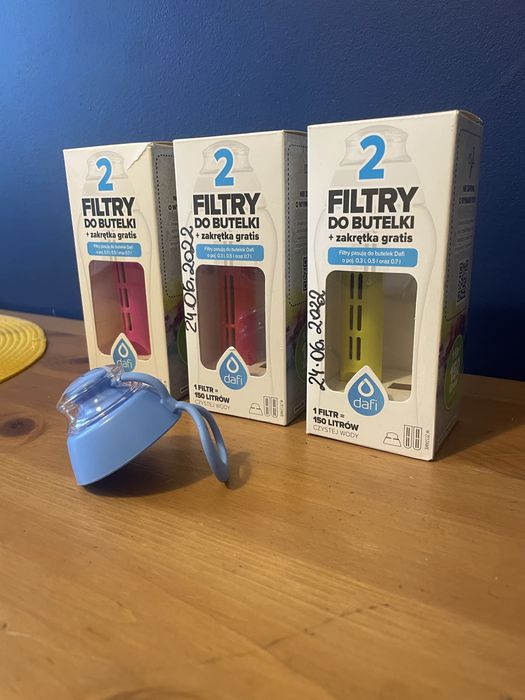 Filtry plus nakretka do bitelki dafi
