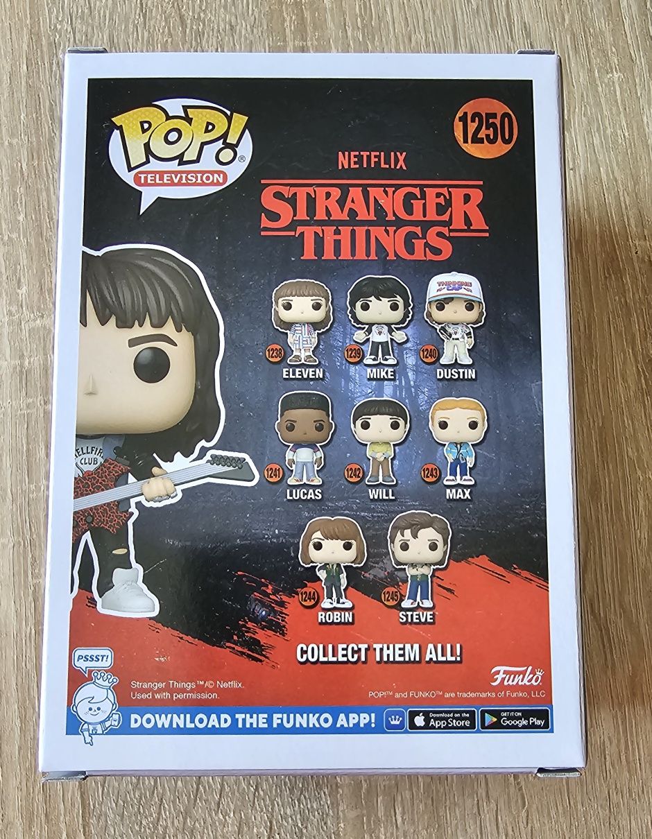 Figurka Funko Pop, Eddie, Stranger Things