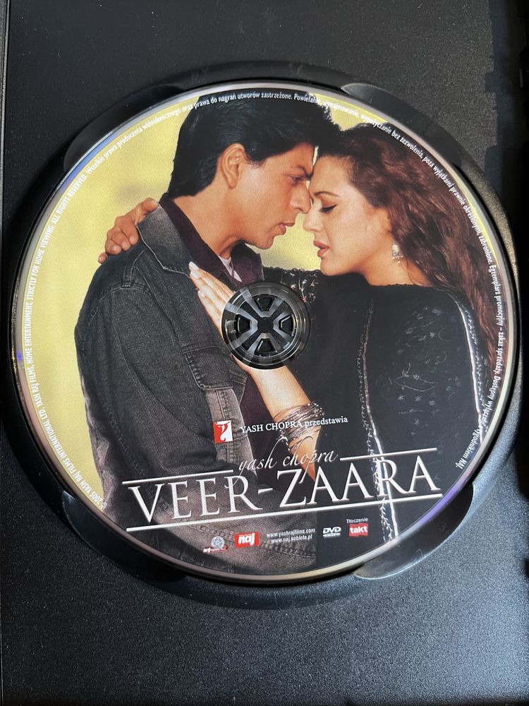oryginalna płyta DVD film „Veer-Zaara” kolekcja Bollywood