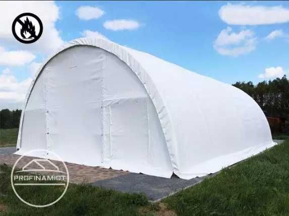 Hala Łukowa 9,15m x 20m x 4,5m, PVC PRIMEtex 2300 N ciemnozielony
