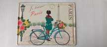 Quadro metal vintage Paris
