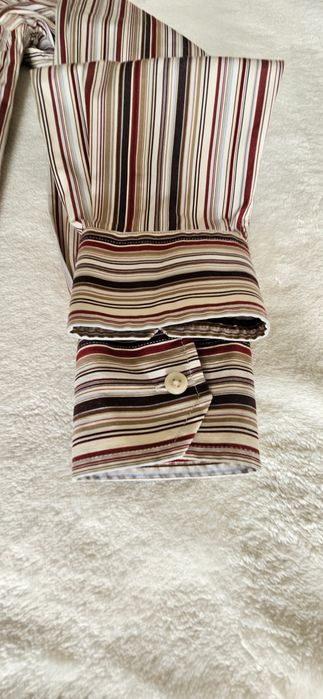 Camisa riscas Cortefiel