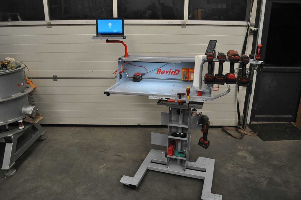 Maszyna do polerowania felg, polerka wibracyjna, polerowanie felg FILM