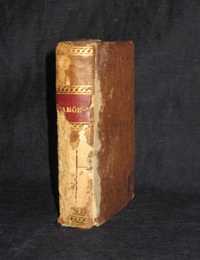 Livro Os Lusíadas Poema Épico Camões Impressão Régia 1827