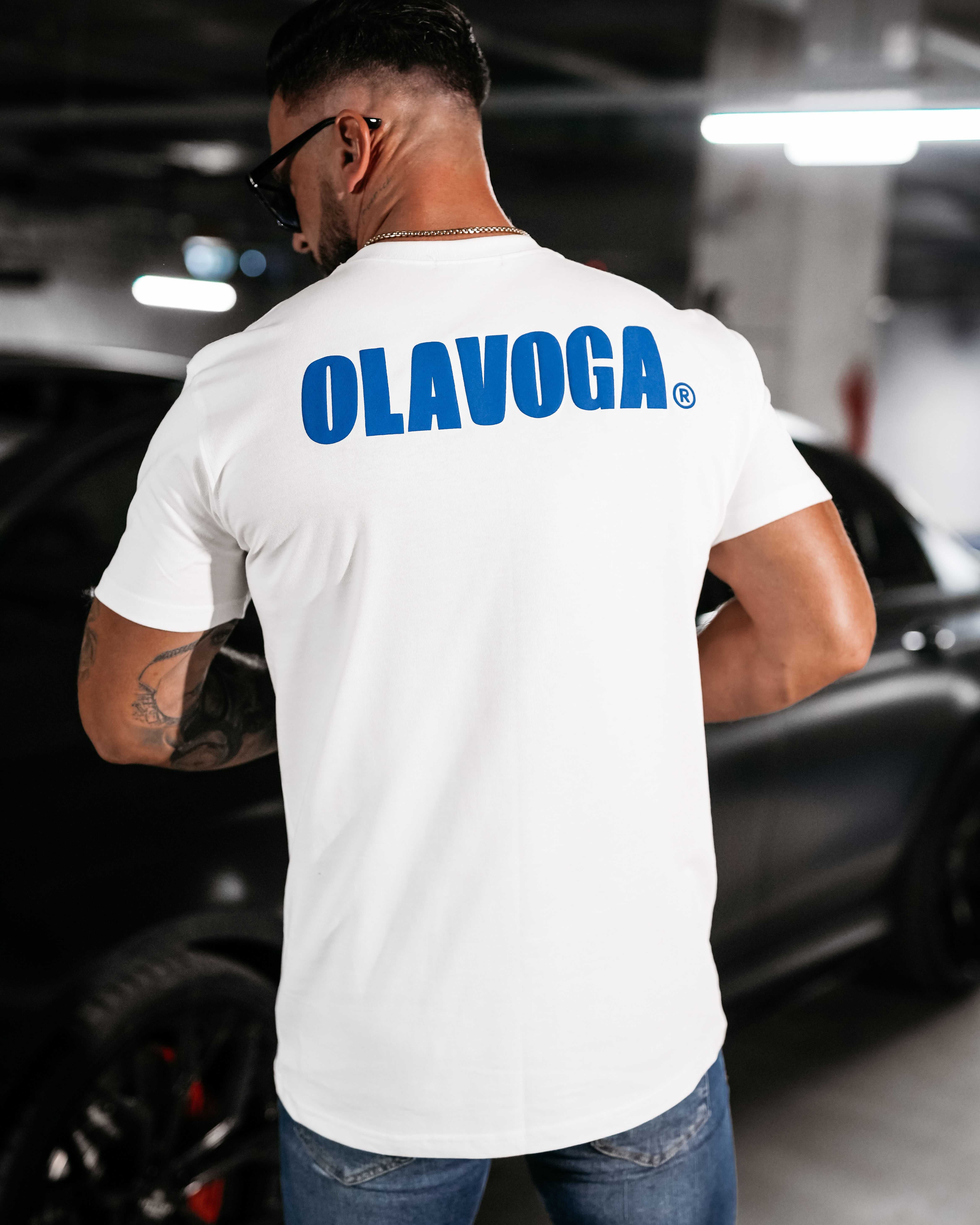koszulka/T-shirt męski UNLOCK O la Voga ecru rozmiar L