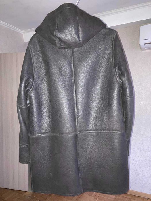 НОВАЯ натуральная МУЖСКАЯ ДУБЛЁНКА размер S/М - ни разу не одевалась!