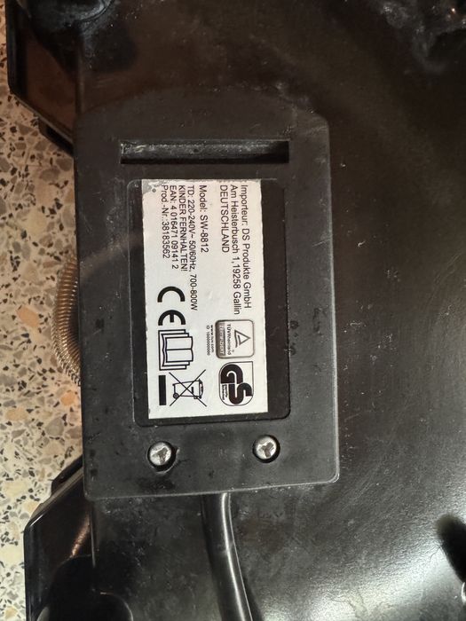 вафельница Gourmetmaxx (модель SW-8812 бутербродница