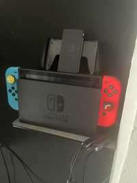 Nintendo Switch Consola + Neon Vermelho/Azul Joy-Con, Sem Caixa