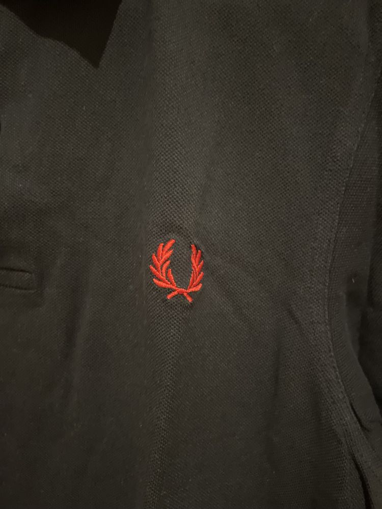 Polo Fred Perry Azul Tonalidade Azul Escuro/Preto